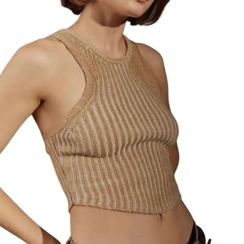 BDG Andie sweater tank top Beige Size Medium